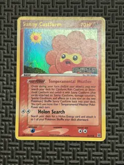 Pokemon Card TCG Sunny Castform 31/113 Delta Species Reverse Holo Stamped - Image 2