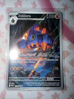 Pokemon TCG Boldore White Flare Holo Card 128/086 NM Condition - Image 2