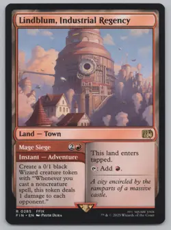 MTG Final Fantasy - Lindblum, Industrial Regency #285 -i468 - Image 1