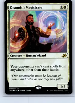 Ikoria: Lair of Behemoths #11 Drannith Magistrate Foil - Image 1