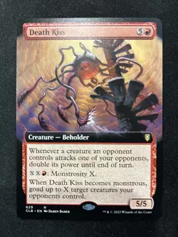 MTG - Death Kiss (Extended Art) Commander Legends: Battle for Baldur's Gate - Image 1