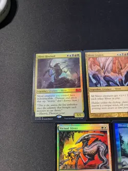 5 core Sliver *PROXIES* Sliver Hivelord, Legion, Queen, Overlord, Victual Sliver - Image 2