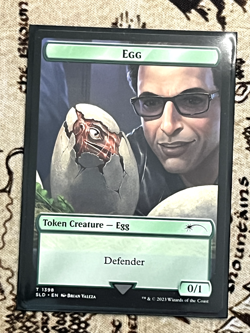 Egg Token - Secret Lair Drop Series - 1398 - #Near Mint Magic the Gathering - Image 1