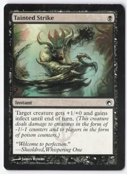 Tainted Strike Normal C Scars of Mirrodin 80 LP - Image 1