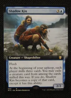 MTG SHADOW KIN Innistrad Midnight Hunt Commander Extended Art - Image 1