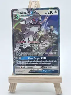 Pokemon TCG Silvally GX Sun & Moon - Cosmic Eclipse 184/236 Holo Ultra Rare - Image 1