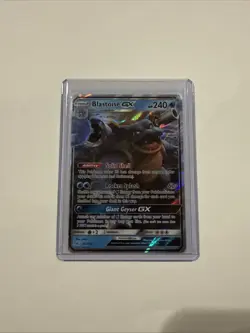Pokemon TCG Blastoise GX Unbroken Bonds Holo Ultra Rare Card 35/214 - Image 1