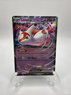 Latias ex 076/191 Surging Sparks NM Ultra Rare Pokemon Card - Image 1