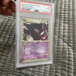 2010 POKEMON HEARTGOLD & SOULSILVER TRIUMPHANT #94 GENGAR HOLO PSA 6 Rare Graded - Image 1