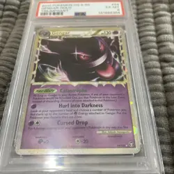 2010 POKEMON HEARTGOLD & SOULSILVER TRIUMPHANT #94 GENGAR HOLO PSA 6 Rare Graded - Image 4
