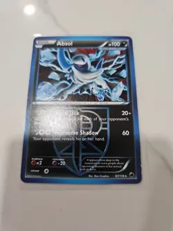 Pokemon Plasma Freeze 67/116 Absol (Team Plasma) Non Holo LP- - Image 1