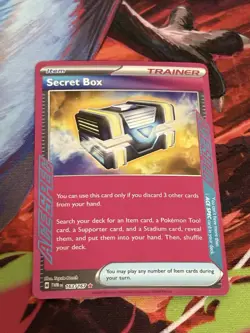 Pokemon TCG Secret Box 163/167 Twilight Masquerade Ace Spec Holo - Image 1