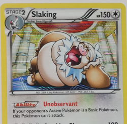Slaking - BW Dragons Exalted - 103/124 - Pokemon TCG - Rare Holo - Image 1
