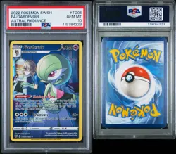 2022 POKEMON SWORD & SHIELD ASTRAL RADIANCE #TG05 FA/GARDEVOIR PSA 10 - Image 3