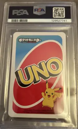 2020 UNO POKEMON JPN BACK-BLUE-#6 VENUSAUR PSA 10 - Image 2