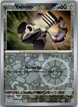 Varoom - SV01: Scarlet & Violet Base Set 140/198 - Common - NM Pokemon TCG - Image 1