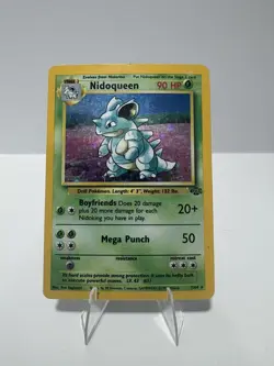 Pokemon Nidoqueen 7/64 WOTC Jungle Holo Rare Holo - Image 1