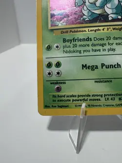 Pokemon Nidoqueen 7/64 WOTC Jungle Holo Rare Holo - Image 3