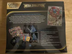 Pokemon TCG Mega Evolution Lucario ETB Elite Trainer Box - New Sealed - Image 2