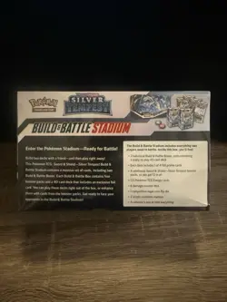 Pokemon TCG Sword & Shield Silver Tempest Build and Battle Stadium SEALED 820650851087 - Image 2