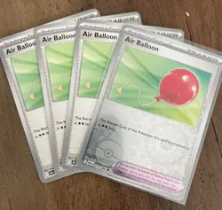 [4x Playset] Air Balloon 079/086 Sv: Black Bolt Pokemon TCG - Image 1