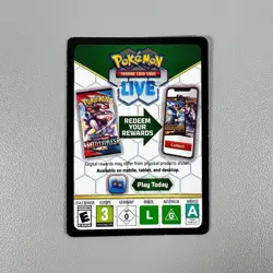 Pokemon TCG Online Code - Ampharos EX Battle Deck (1 Digital Code) - Image 2