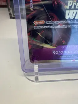 One Piece OP-06 Pre-Release Winner Promo #P-045 Roronoa Zoro - Image 5