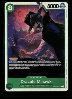 Dracule Mihawk OP12-030 Legacy of the Master Super Rare One Piece - Image 1