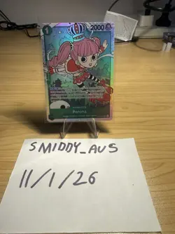 Perona OP12-034 SR English Legacy of the Master - One Piece Card - NM - Image 1