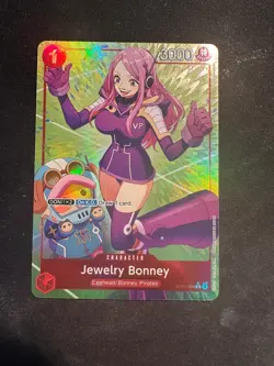 Jewelry Bonney (Parallel) - ST21-004 - One Piece Card Game N/M - Image 1