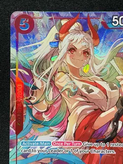 CARD ONE PIECE TCG - Yamato Promo card Alternate Art EB01-007 NEAR MINT English - Image 2