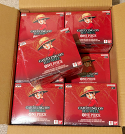 One Piece OP-13 Booster Box Sealed - 24 Packs English Carrying On His Will OP13 - Image 1