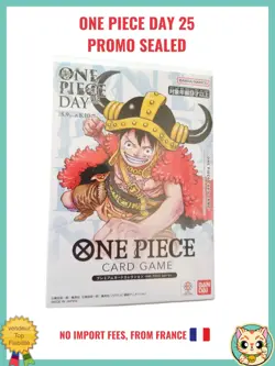 Monkey D Luffy P-110 Promo One Piece Day 2025 Sealed Card Japanes Elbaph - Image 1