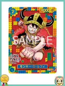 Monkey D Luffy P-110 Promo One Piece Day 2025 Sealed Card Japanes Elbaph - Image 3