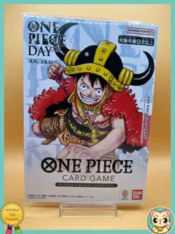 Monkey D Luffy P-110 Promo One Piece Day 2025 Sealed Card Japanes Elbaph - Image 4