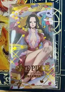 New Sealed One Piece Card Game 2025 Lunar New Year Red Packet Boa Hancock Promo - Image 1