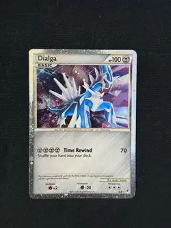 2011 Pokemon Shiny Dialga Call of Legends Secret Rare Holo Card #SL2 Near Mint - Image 1