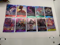 One Piece TCG Card Game Lot All SRs From OP12 - Image 1