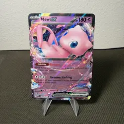 Pokemon TCG Mew EX 151/165 Double Rare 151 Scarlet & Violet Holo Card SV 151/165 - Image 1