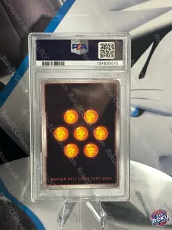 SSG Vegeta, Energy of the Gods Dragon Ball Super Card PSA 10 - Image 2