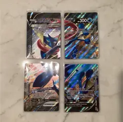Pokemon TCG Greninja V-UNION Holo 4 Card Lot English SWSH155-158 NM CONDITION - Image 1
