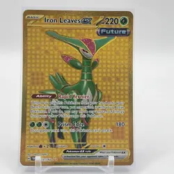 Iron Leaves ex - 213/162 - Secret Rare - Temporal Forces - Pokemon Card - NM/M - Image 1