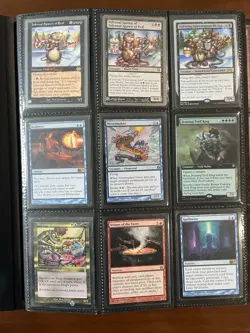 Binder FULL of 360 Rare + Uncommon MTG Cards, Mythics + Foils, Borderless NM/LP - Image 1
