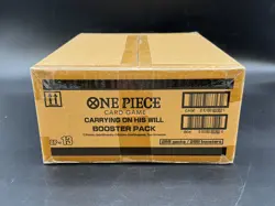 One Piece Card Game OP-13 Carrying On His Will Booster Box Case SEALED - Image 2