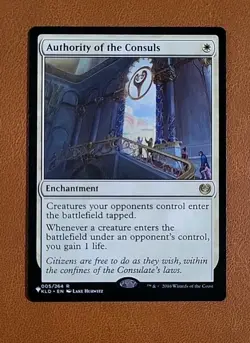 NM Authority of the Consuls 005/264 "The List" Reprint Kaladesh KLD - Image 1