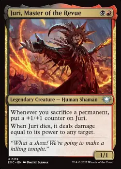 MTG Budget Commander Deck - Juri, Master of the Revue - Image 1
