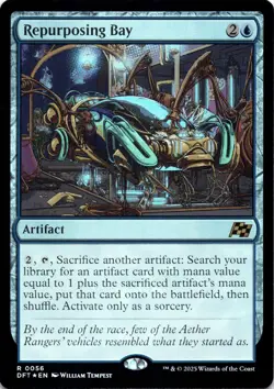 Repurposing Bay FOIL Aetherdrift Magic MTG NM - Image 1