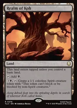 1x Realm of Koh NM Eng MTG - Avatar The Last Airbender - Image 1
