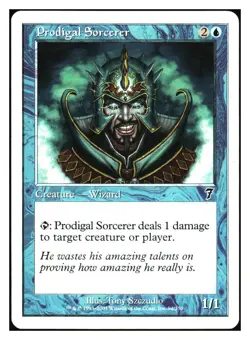Prodigal Sorcerer 7th Edition MTG - NM+ Mythic Relics - Image 1