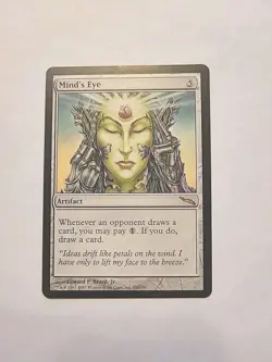 Mind's Eye [Mirrodin] Magic the Gathering LP MTG - Image 1